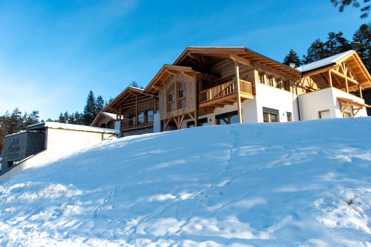 Les Ciases Chalets Dolomites Apt 5 San Vigilio Di Marebbe Exterior foto
