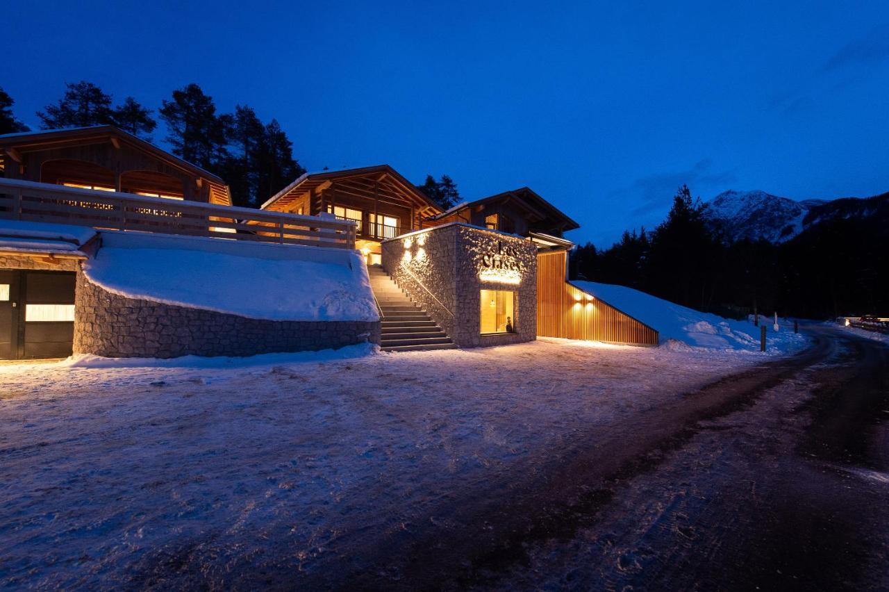 Les Ciases Chalets Dolomites Apt 5 San Vigilio Di Marebbe Exterior foto