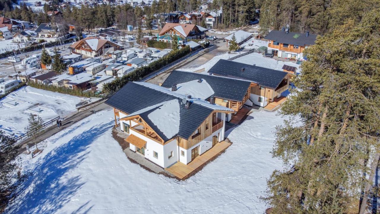 Les Ciases Chalets Dolomites Apt 5 San Vigilio Di Marebbe Exterior foto