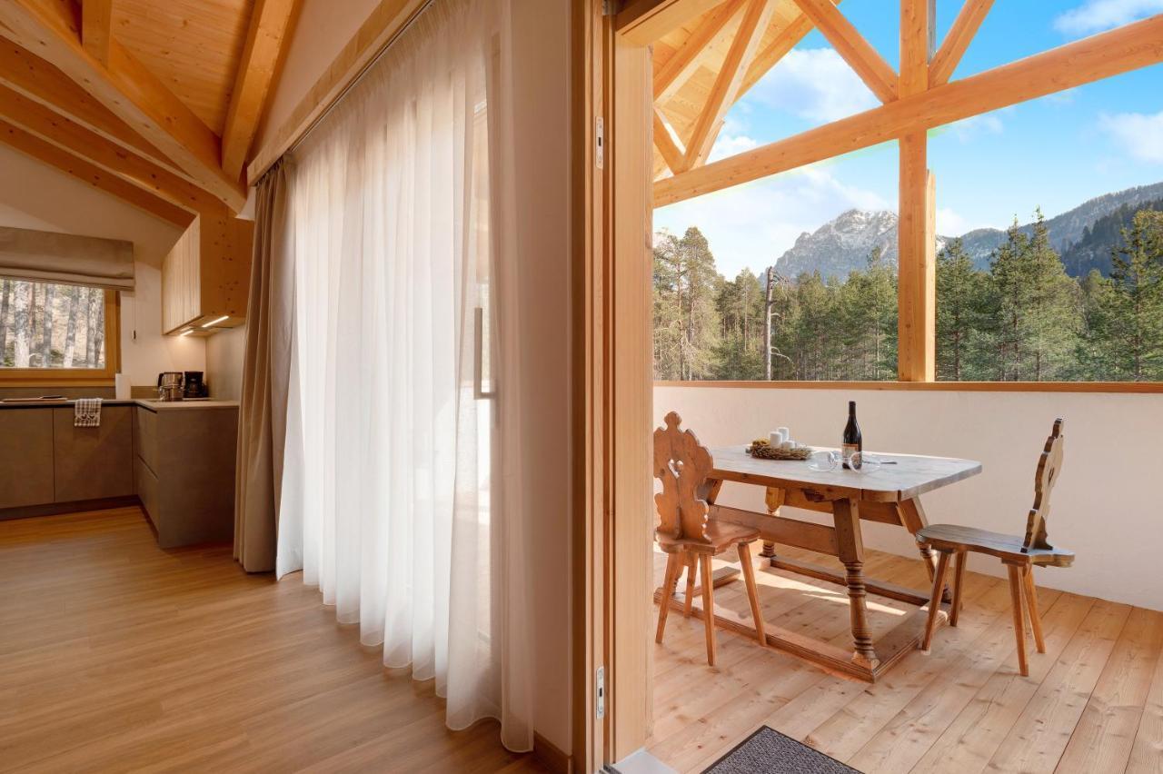 Les Ciases Chalets Dolomites Apt 5 San Vigilio Di Marebbe Exterior foto