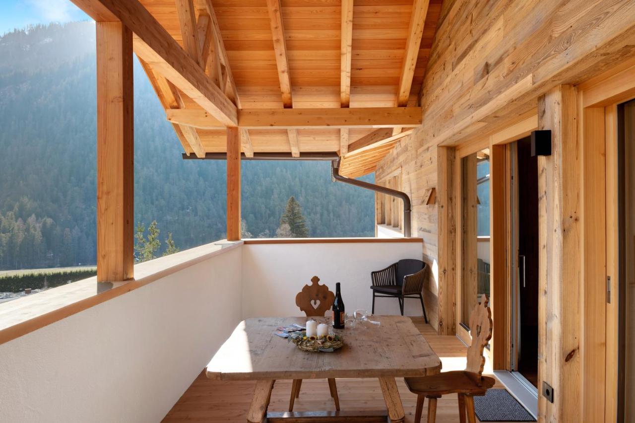 Les Ciases Chalets Dolomites Apt 5 San Vigilio Di Marebbe Exterior foto
