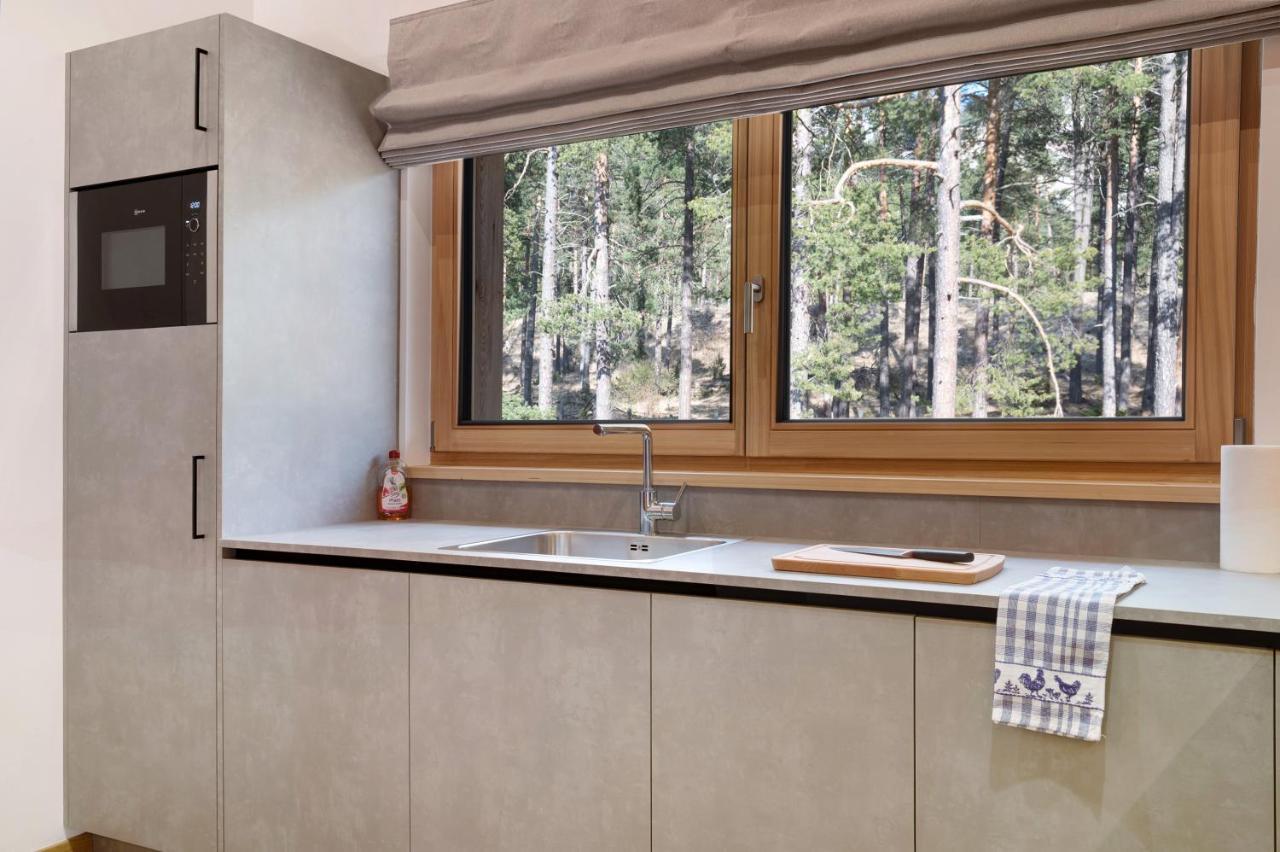 Les Ciases Chalets Dolomites Apt 5 San Vigilio Di Marebbe Exterior foto