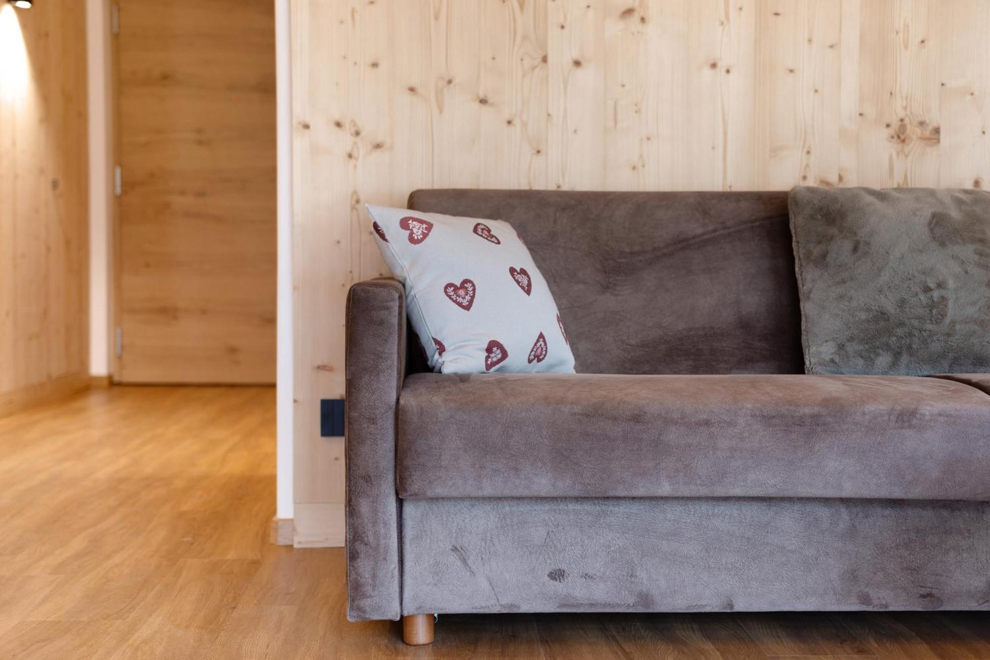 Les Ciases Chalets Dolomites Apt 5 San Vigilio Di Marebbe Exterior foto